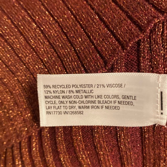 Brand New A New Day Burgundy Scoop Neck Sweater…size XXL - Picture 4 of 5